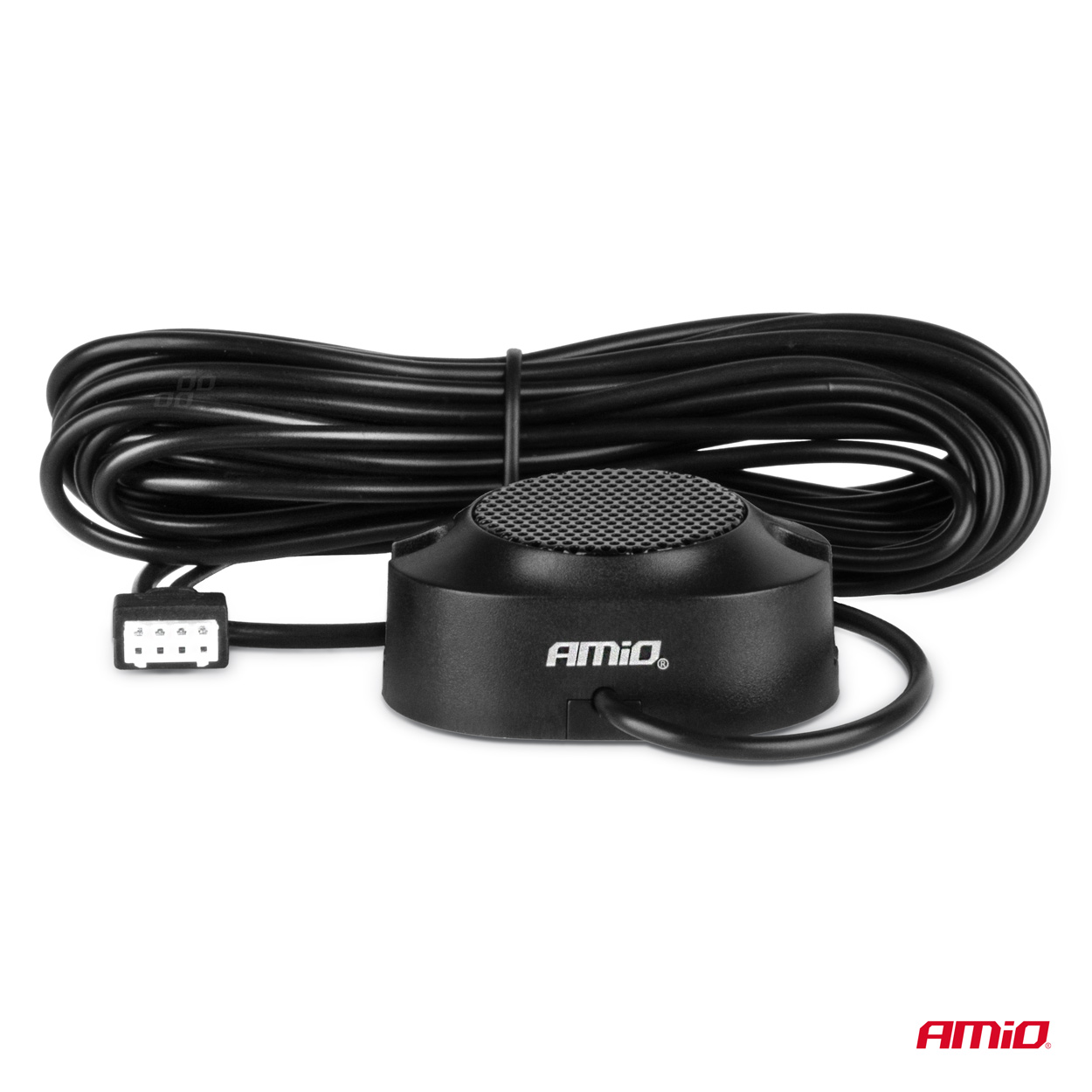 AMiO - Parkovací asistent so zvukovým signalizátorom/bzučiak 4-senzorové, čierne Gold 18mm