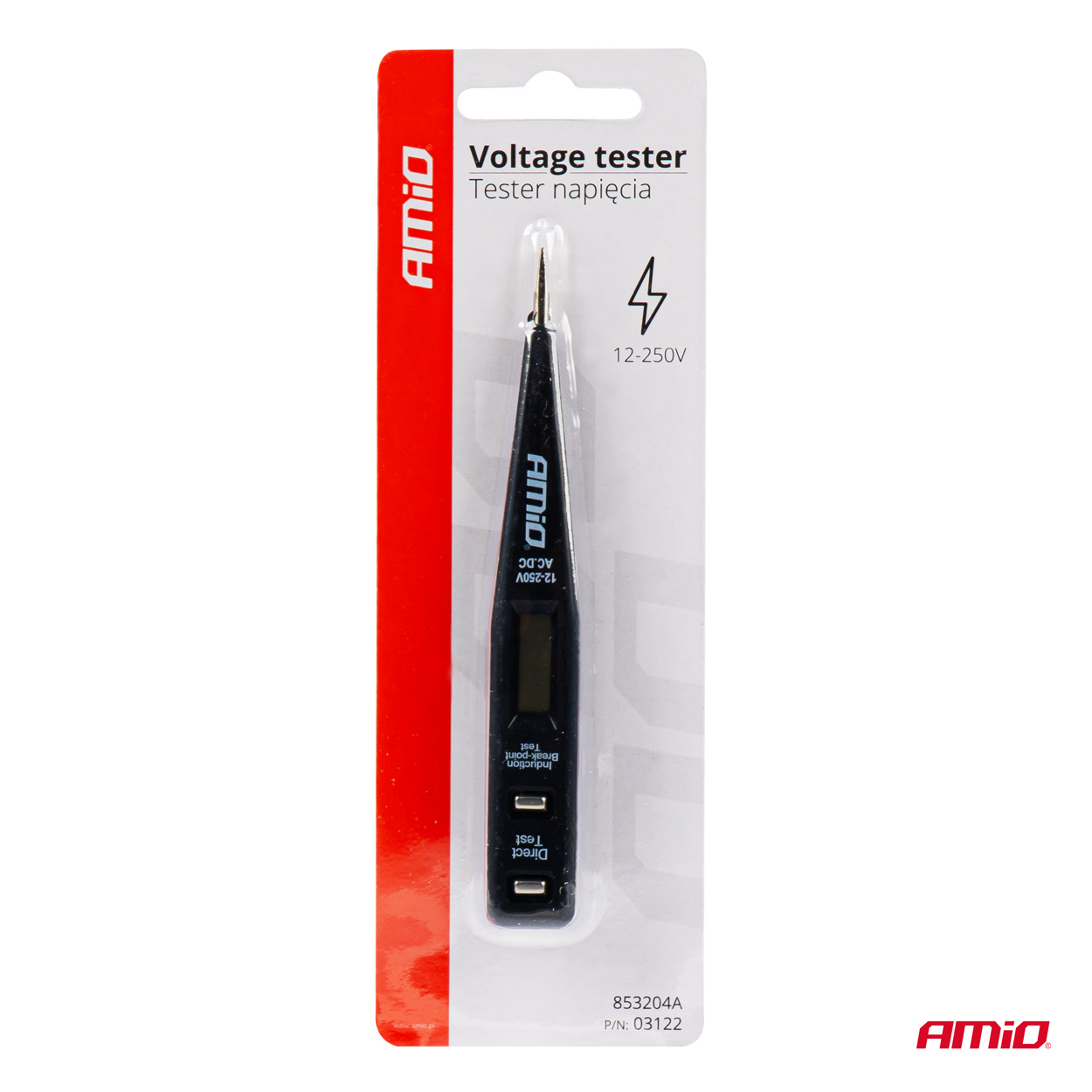 AMiO - Tester napätia 12-250V