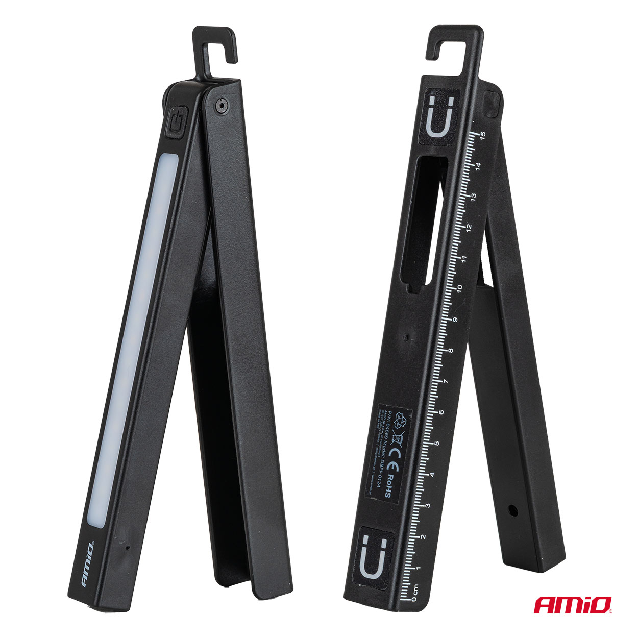 AMiO - LED inšpekčná baterka XTE+SMD 600mAh (BATT)