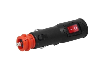 AMiO - Zástrčka autozapaľovača s vypínačom EURO/DIN 12/24V