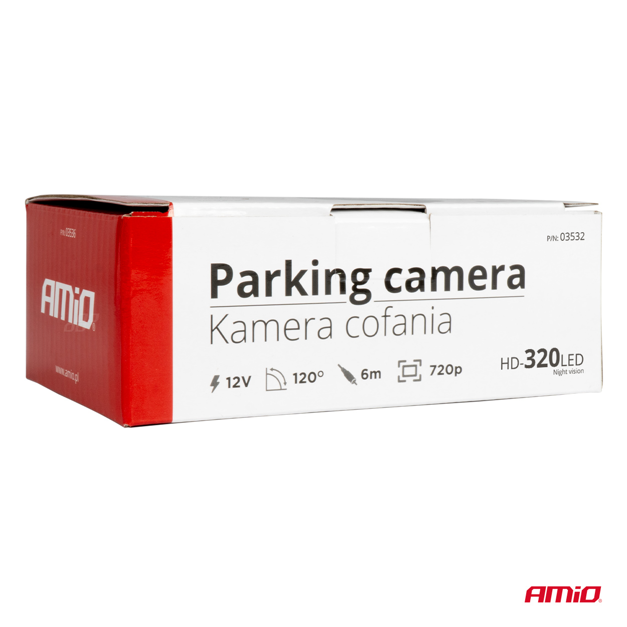 AMiO - Cúvacia kamera HD-320 LED 12v 720p
