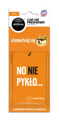 Aroma Car - Osviežovač vzduchu LETS SMILE Orange