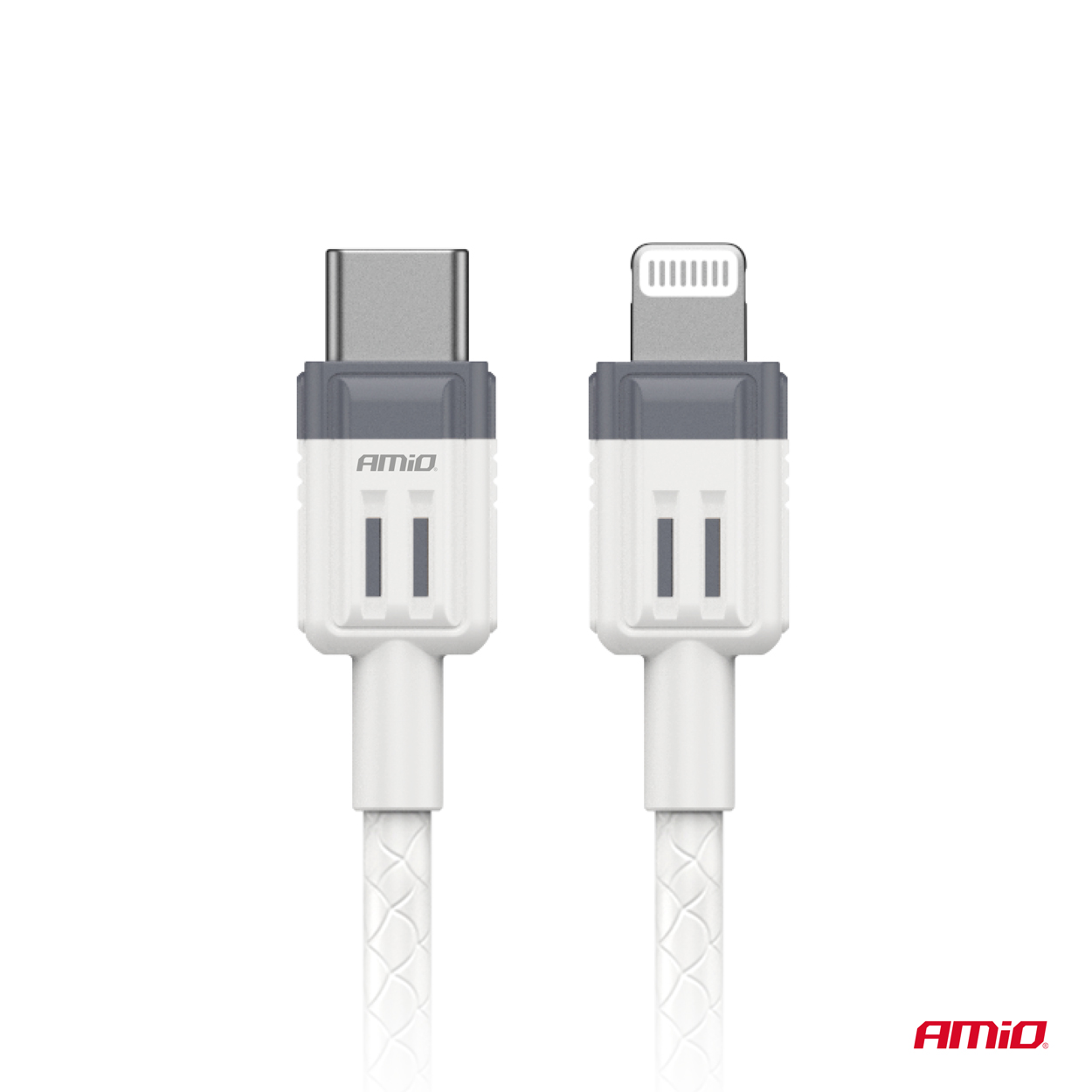 AMiO - Kábel 'USB-C na Lightning 20W 100cm FullLINK