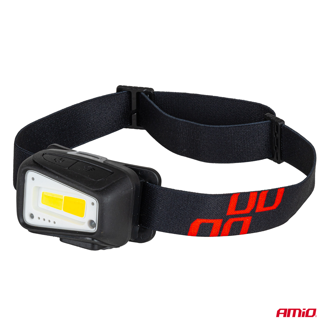 AMiO - Čelovka LED COB 1800mAh (BATT)