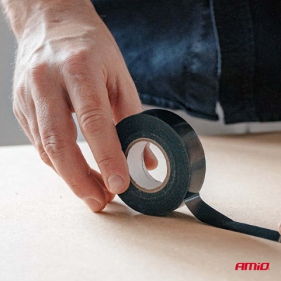 AMiO - Izolačná páska 10ks 18mm x 5.5m x 0.13mm