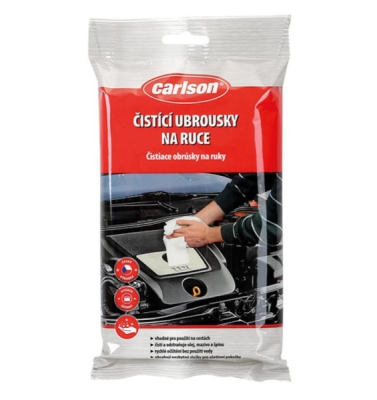Čistiace obrúsky na ruky 26ks CARLSON 33.399