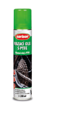 Mazací olej s PTFE na bicykle 200ml AEROSOL CARLSON 36.306