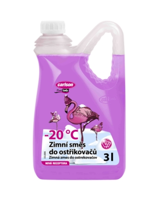 Zimná zmes do ostrekovačov Pink Lady -20°C 3L CARLSON 33.686