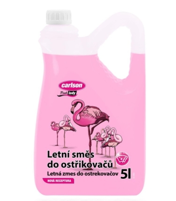 Letná zmes do ostrekovača ružová Pink Lady 5L CARLSON 33.660