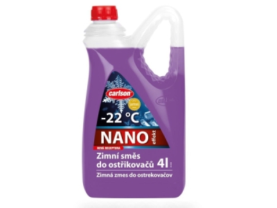 Zimná zmes do ostrekovačov -22°C - 4L CARLSON 33.034