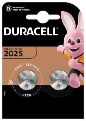 Batéria DURACELL DL2025 B2 2ks