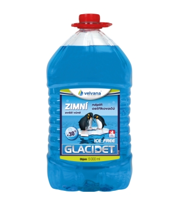 Glacidet zimná zmes do ostrekovačov -30°C 5L VELVANA 31.123