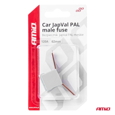 AMiO - Poistky JAPVAL PAL samec 62mm 120A