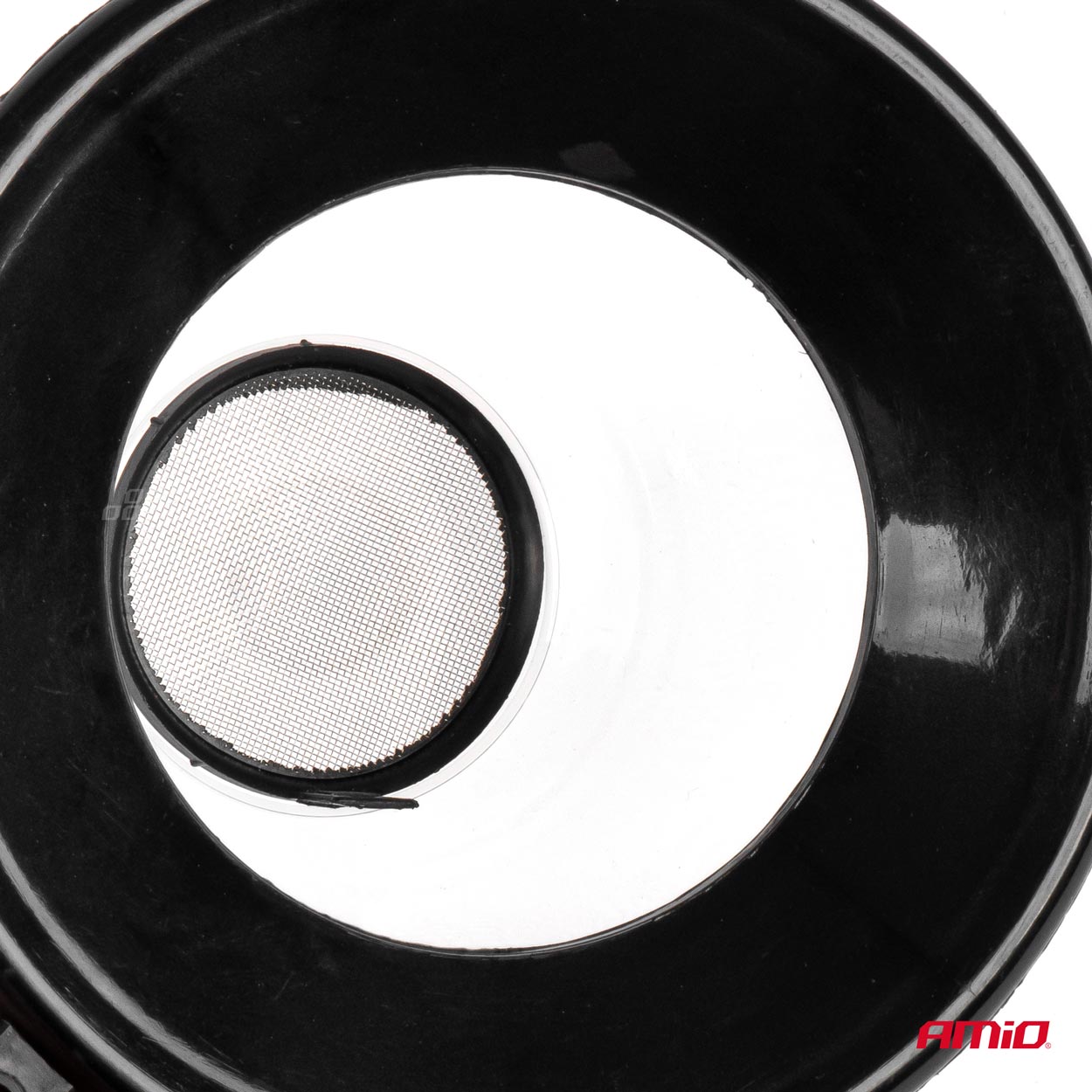 AMiO - Plastový lievik s polovičným krytom a filtrom 13,5cm