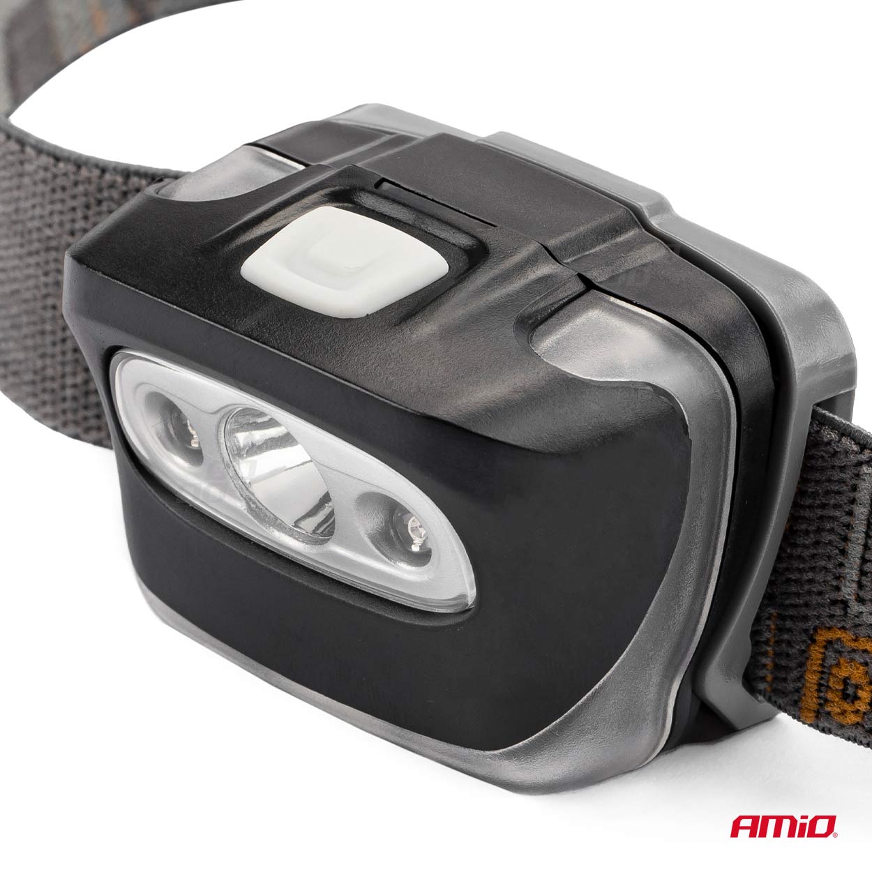 AMiO - Čelovka LED 3W 1200mA dobíjacia 180Flux IPX4