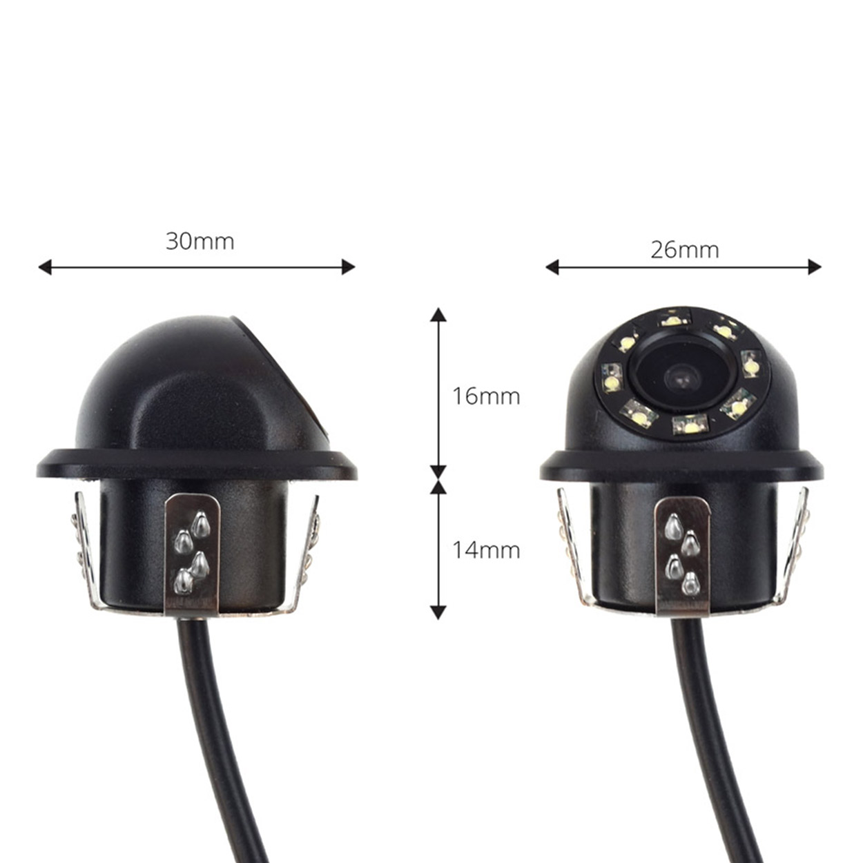 AMiO - Cúvacia kamera HD-305 LED "Night Vision" 18 mm