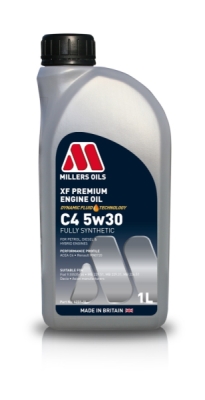 Motorový olej MILLERS OILS XF PREMIUM C4 5W-30 1L
