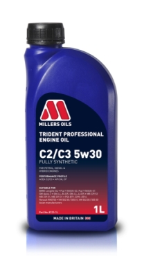 Motorový olej MILLERS OILS Trident Professional C2/C3 5W-30 1L
