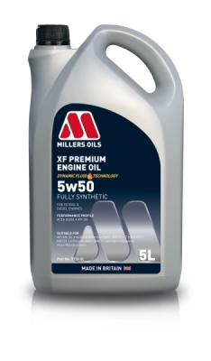 Motorový olej MILLERS OILS XF PREMIUM 5W-50 5L
