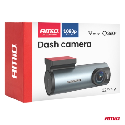 AMiO - Kamera do auta 1K WLAN 128 GB WIFI Full HD