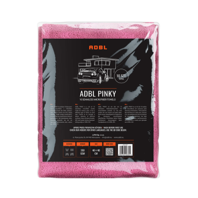ADBL - Mikrovláknová utierka PINKY