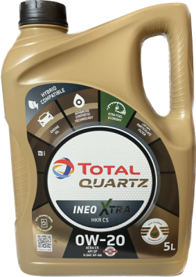 Motorový olej Total Quartz Ineo Xtra HKR C5 0W-20 5L