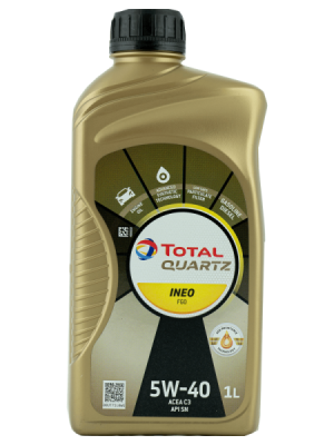 Motorový olej Total Quartz Ineo FGO 5W-40 1L