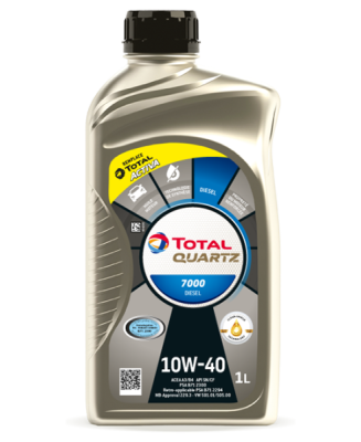 Motorový olej Total Quartz 7000 Diesel 10W-40 1L