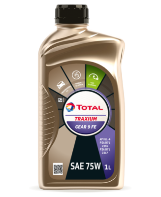 Prevodový olej Total Traxium Gear 9 FE 75W 1L