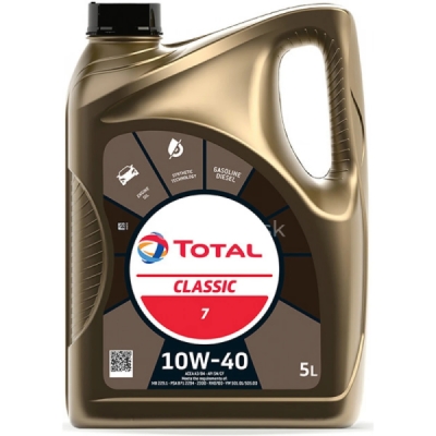 Motorový olej Total Classic 7 10W-40 5L