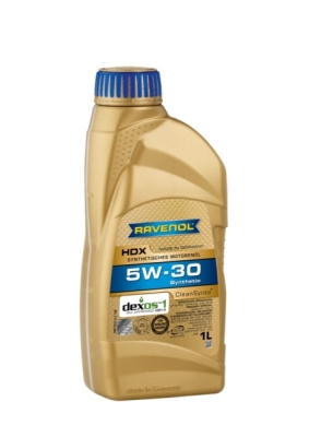 Motorový olej RAVENOL HDX SAE 5W-30 1L
