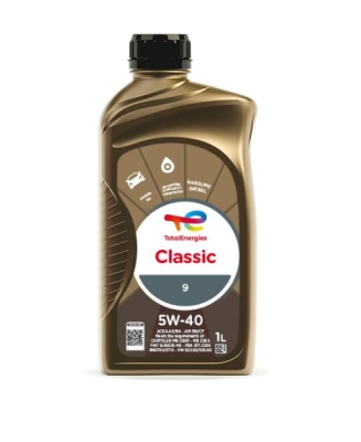 Motorový olej Total Classic 9 5W-40 1L