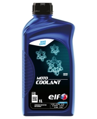 Nemrznúca kvapalina Elf Moto Coolant Organic (žltá) 1L