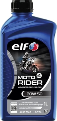 Motorový olej Elf Moto 4 Rider 20W-50 1L