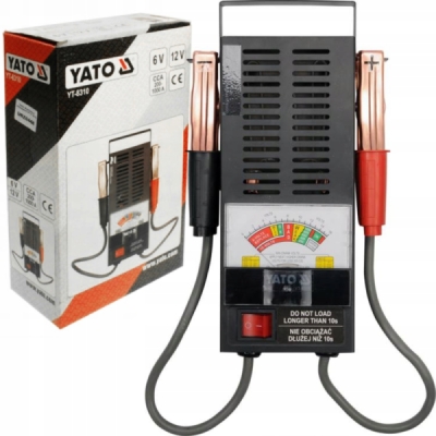 Analógový tester batérií 6/12V YATO YT-8310