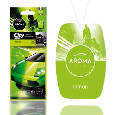 Aroma Car - Osviežovač vzduchu CITY CARD LEMON