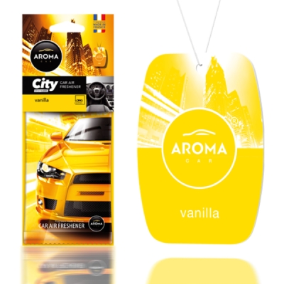 Aroma Car - Osviežovač vzduchu CITY CARD VANILLA