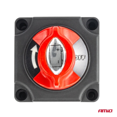 AMiO - Hlavný vypínač autobatérie hebel 12-48V max.300A