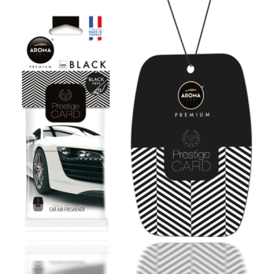 Aroma Car - Osviežovač vzduchu PRESTIGE CARD BLACK