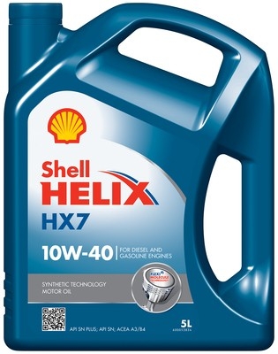 Motorový olej Shell Helix HX7 10W-40 5L
