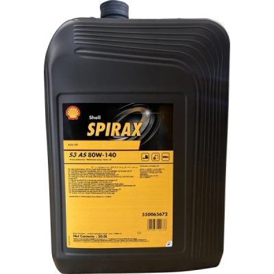Prevodový olej Shell Spirax S3 AS 80W-140 20L