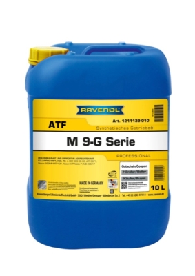 Olej do prevodovky RAVENOL ATF M 9-G Serie 10L