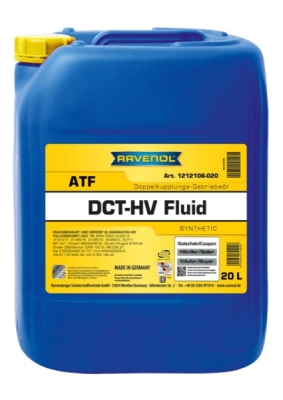 Olej, dvojspojková prevodovka RAVENOL DCT-HV Fluid 20L