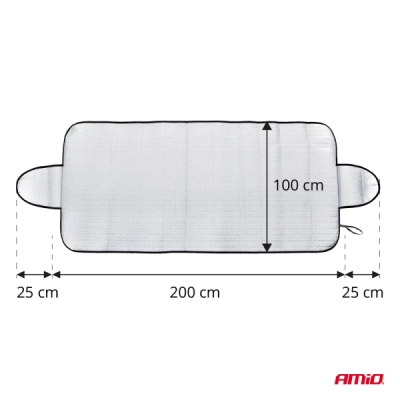 Clona univerzálna strieborná ZIMA/LETO - 200x100cm AMiO-04881