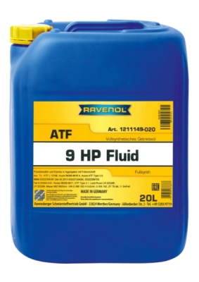 Olej do prevodovky RAVENOL ATF 9HP Fluid 20L