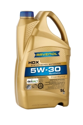 Motorový olej RAVENOL HDX SAE 5W-30 5L