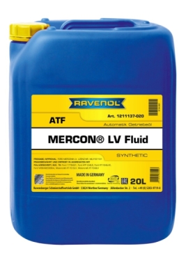 Olej do prevodovky RAVENOL Mercon LV 20L
