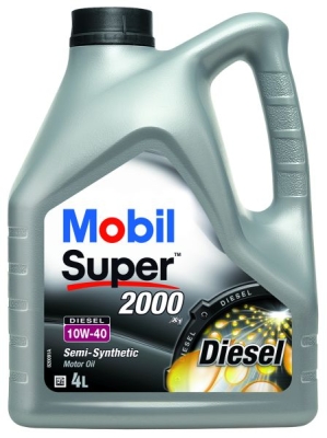 Motorový olej MOBIL SUPER 2000 X1 DIESEL 10W-40 150869 4L