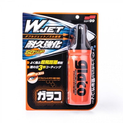 Tekuté stierače Soft99 Glaco "W" Jet Strong