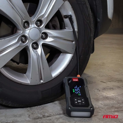 AMiO - Štartovacie zariadenie 4in1 12V 7,2Ah 600A PRO